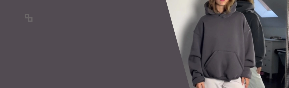 Bluza Oversize z Kapturem